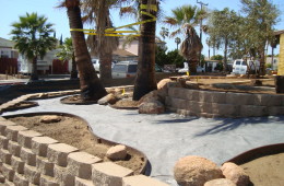 Xeriscape Decomposed Granite Preparation