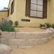 Xeriscape with Keystone Block