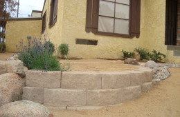 Xeriscape with Keystone Block