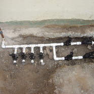 Irrigation Manifold Installation