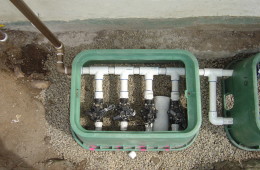 Irrigation Manifold Installation