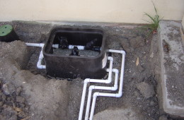 Irrigation Manifold Installation