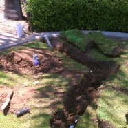 Irrigation Trenching Retrofit