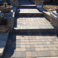 Front Entry Paver and Keystone Block