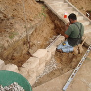 Keystone Block Installation