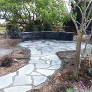 Backyard Flag Stone Patio 2